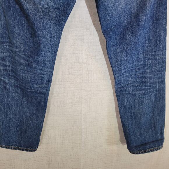 Adriano Goldschmied Jeans Womens 26 Piper Slouchy Slim Crop Stitch Selvedge Pant - Picture 8 of 14